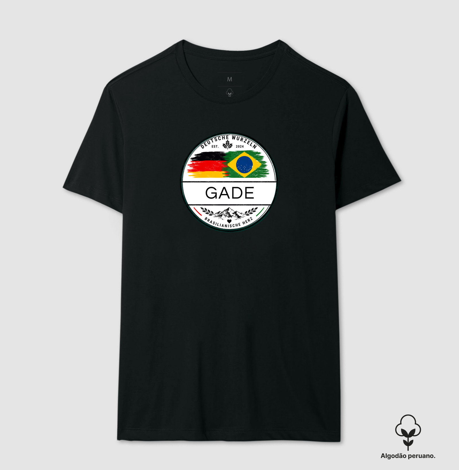 Gade  - Camiseta Algodão Peruano