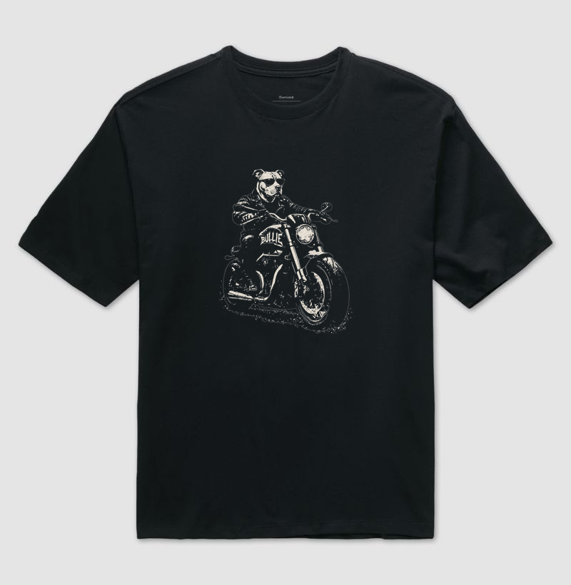 PITBULL MOTOCICLISTA
