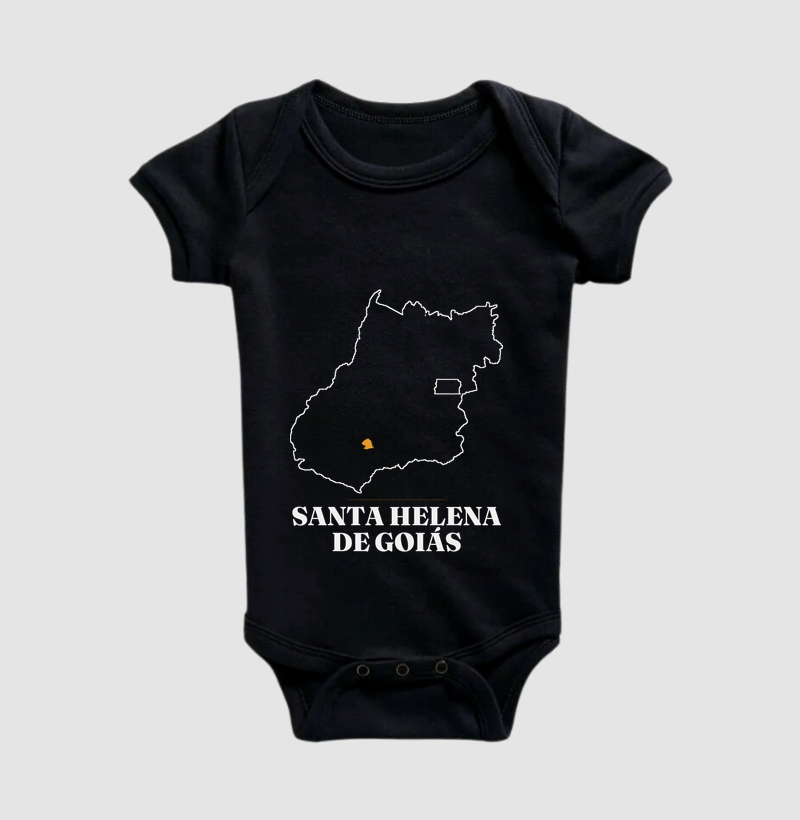 Santa Helena de Goiás | Traço GO - Body Infantil