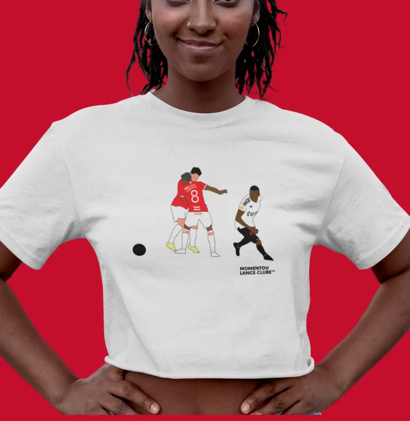 (CAP) Cropped Drible de Letra