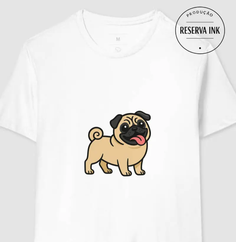 Pug Sorrindo