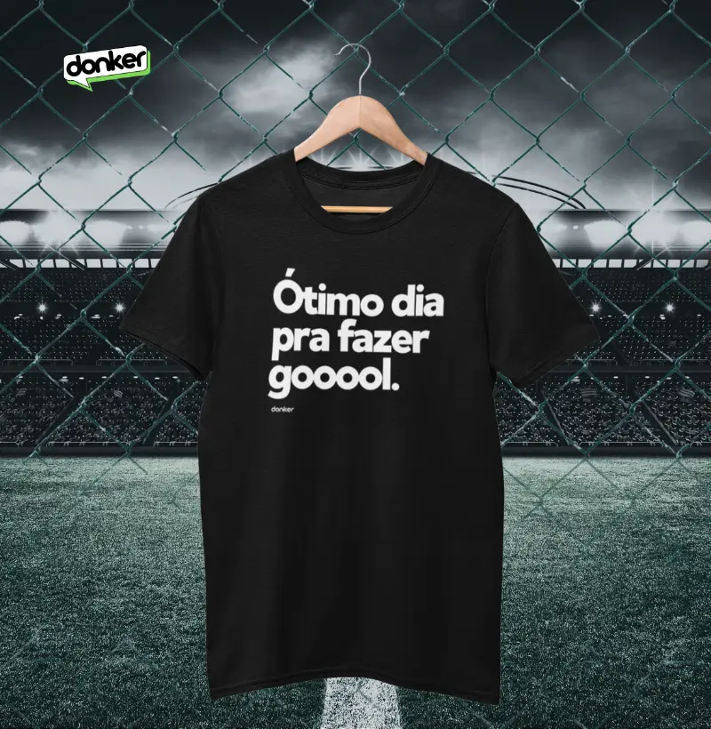 Ótimo dia para fazer gol.