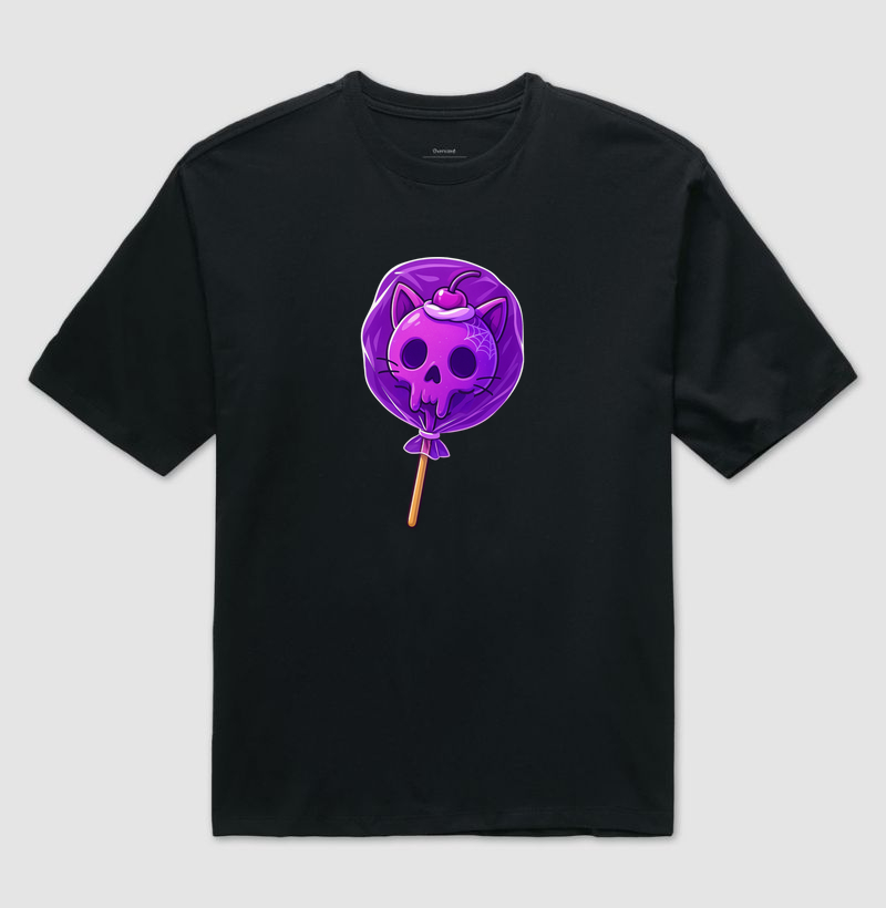 Camiseta Lollipop Cat