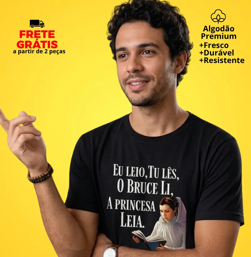 Camiseta Nós Lemos