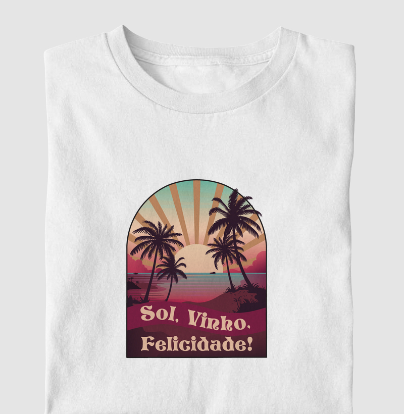 Sol, vinho, Felicidade