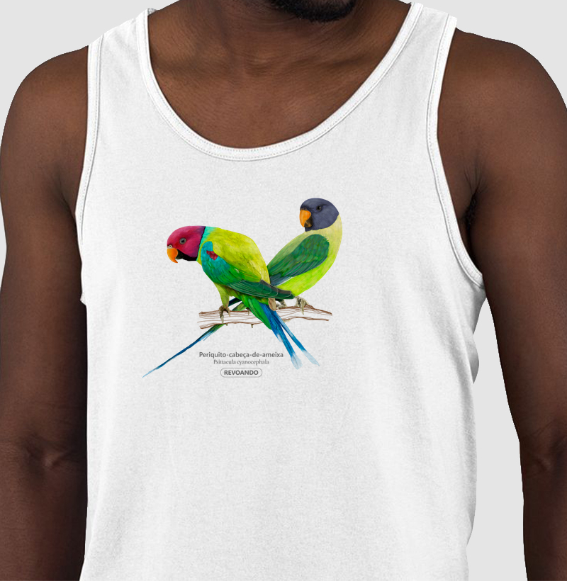 Love Friends - Periquito-cabeça-de-ameixa - Regata