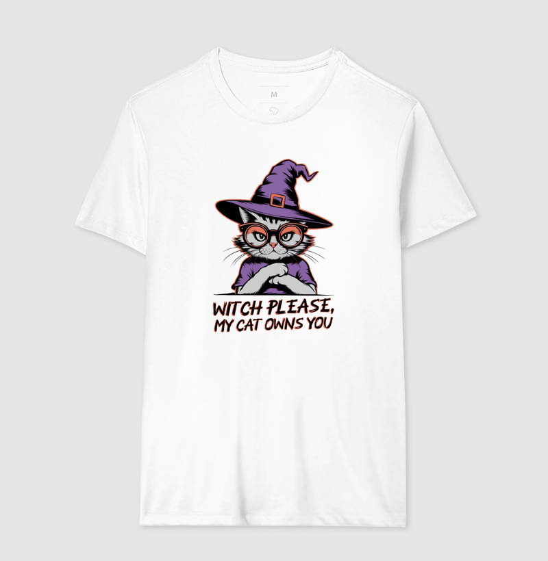 Camiseta Halloween Gato