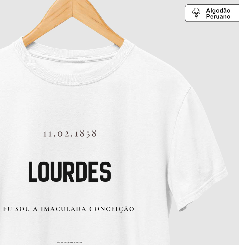 Camiseta Lourdes 1858 – Apparitions Series