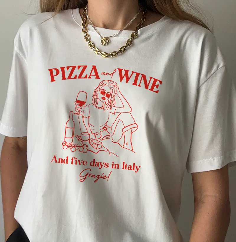 Pizza and Wine Vermelha