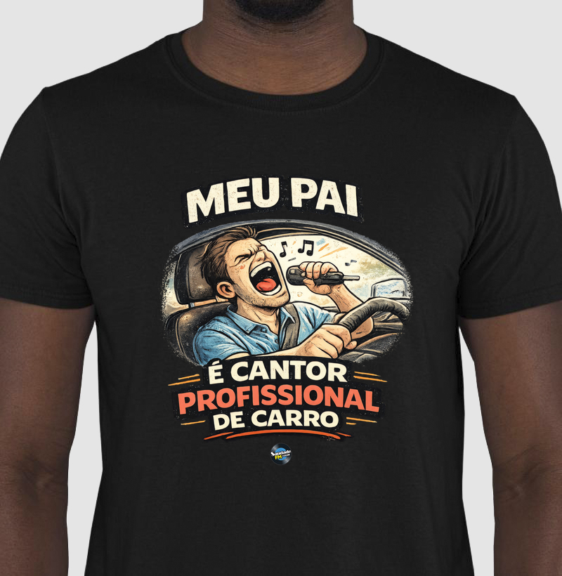 Pai canto de carro