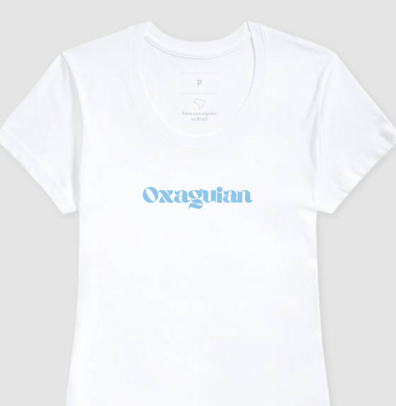 Camiseta Feminina de Algodão Oxaguian - Estilo e Conexão Espiritual