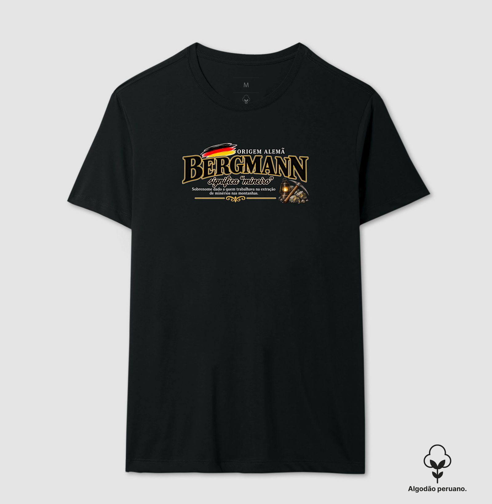 Bergmann  - Camiseta Algodão Peruano
