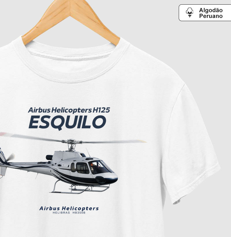 Esquilo - Airbus H125 | Algodão Peruano
