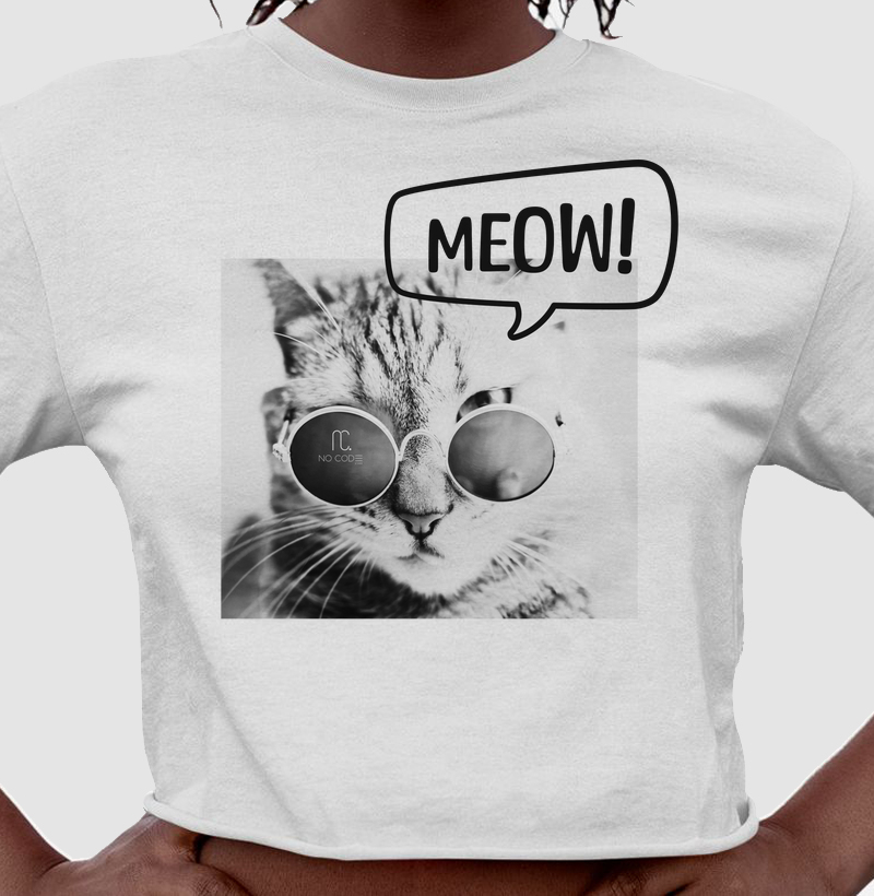 Cropped "Flerte Miau!"