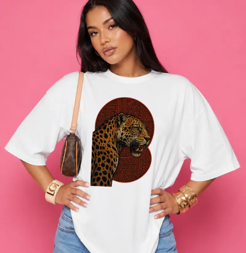 Red Tiger - Oversized