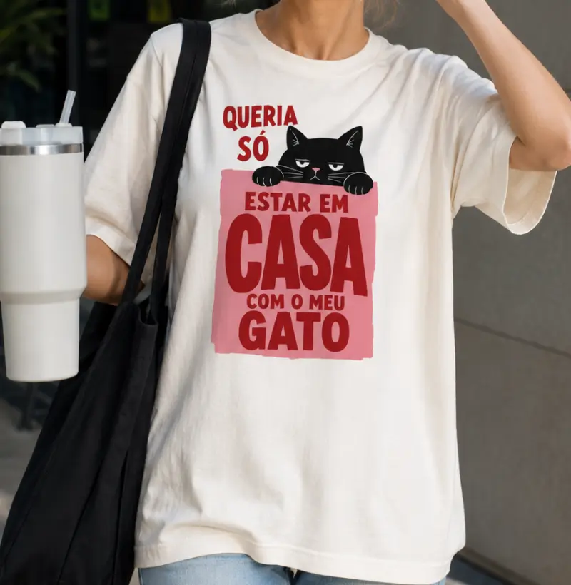 queria estar com o meu gato