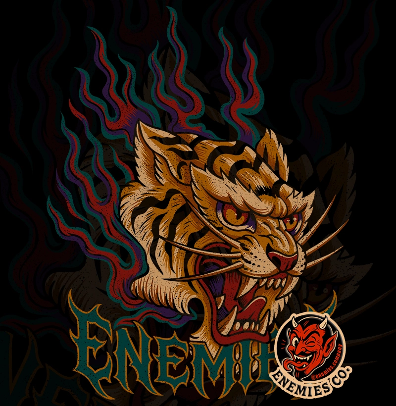 Não acorde o tigre.