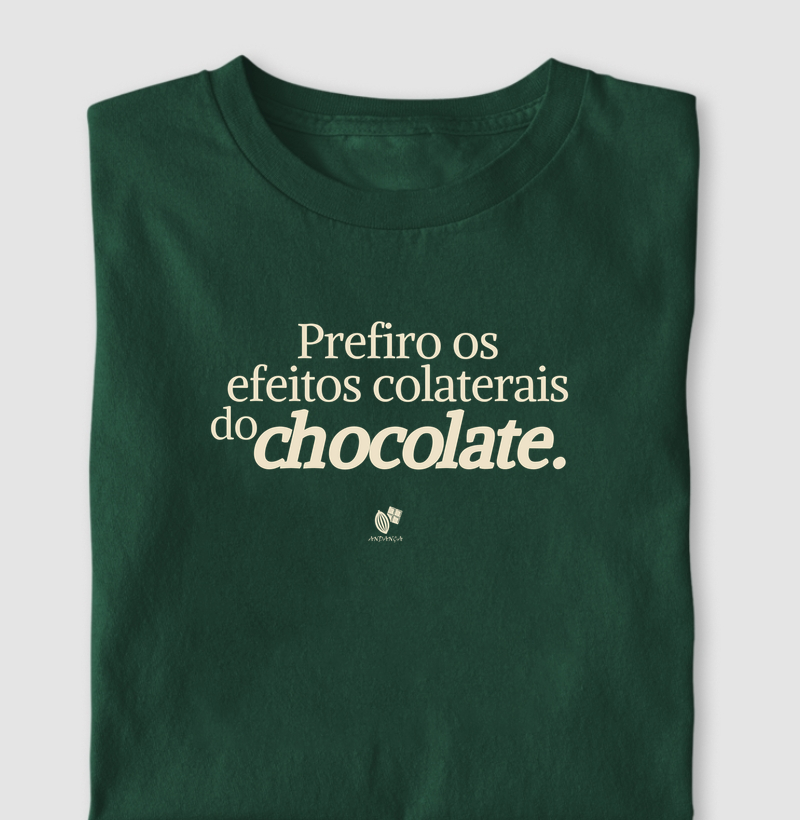 Prefiro os efeitos colaterais do chocolate
