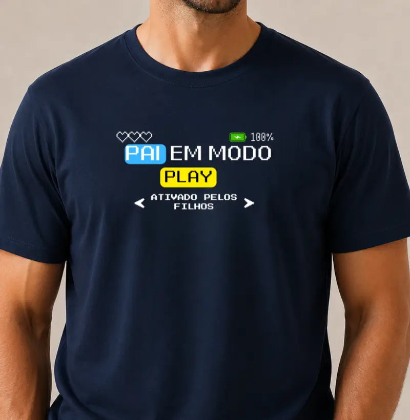 Pai em modo PLAY
