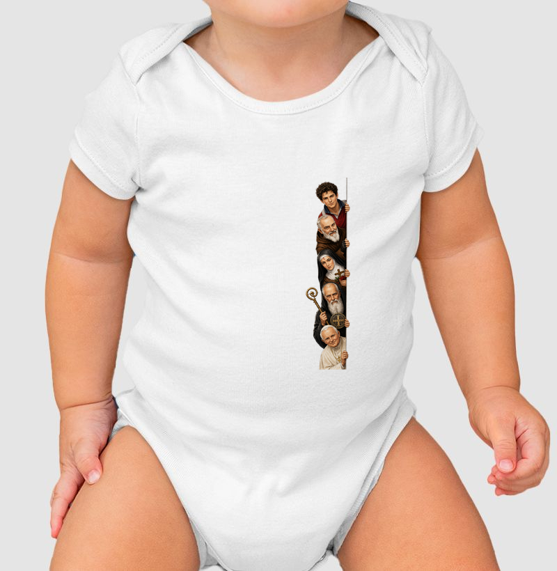 Body Infantil Santos Amigos
