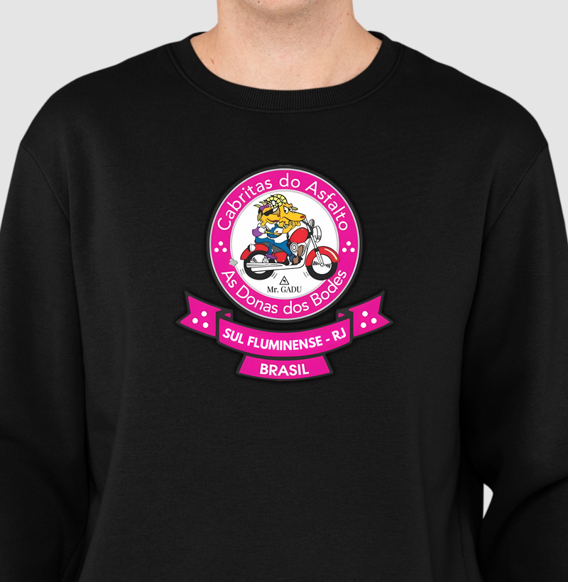 Suéter Moletom Cabritas do Asfalto - Mr. GADU (SUL FLUMINENSE)