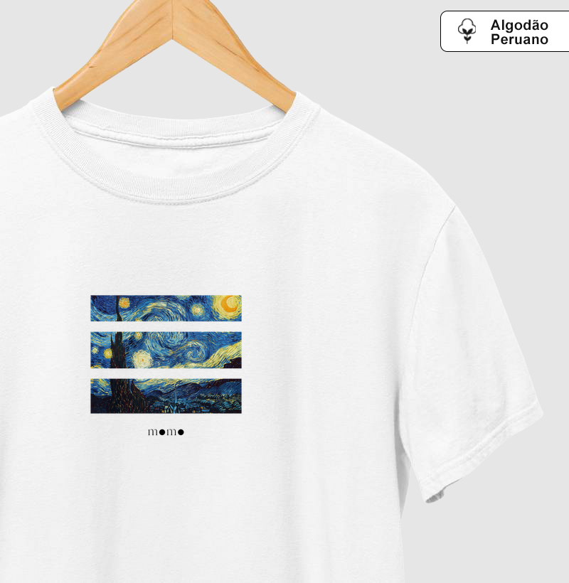 Noite Estrelada van Gogh Algodão Peruano