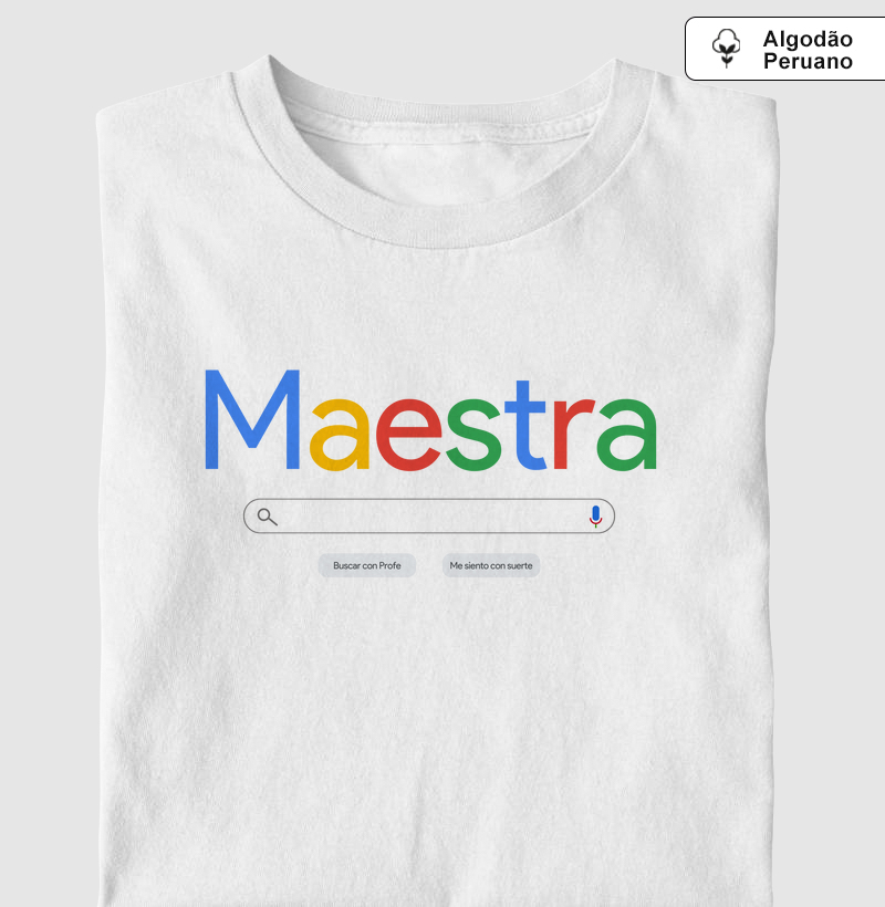 Maestra Pesquisa - Algodão Peruano
