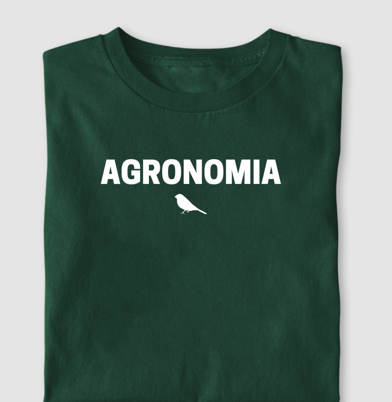 Camiseta Profissão: Agronomia - Canário do Reino