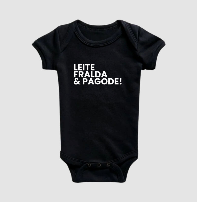 Leite, fralda e pagode!