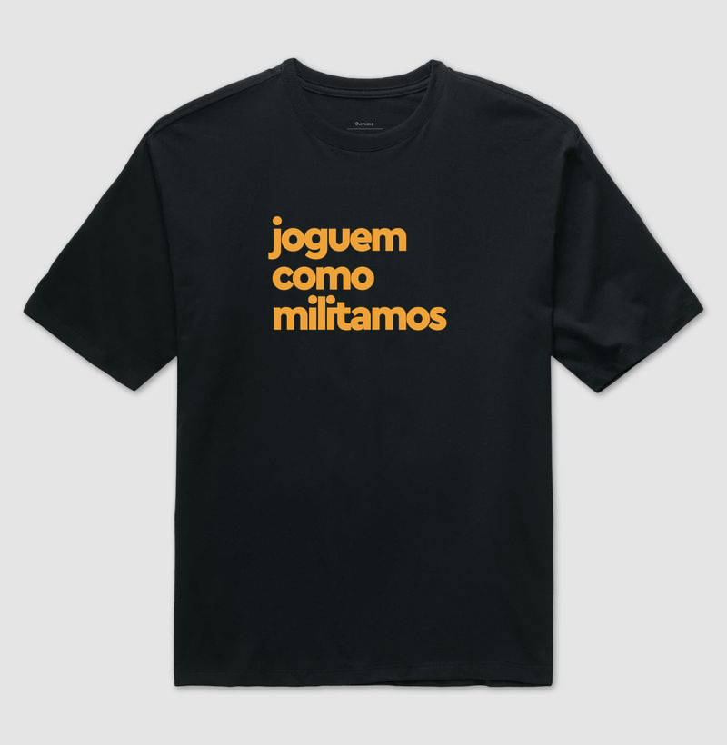 Joguem como militamos