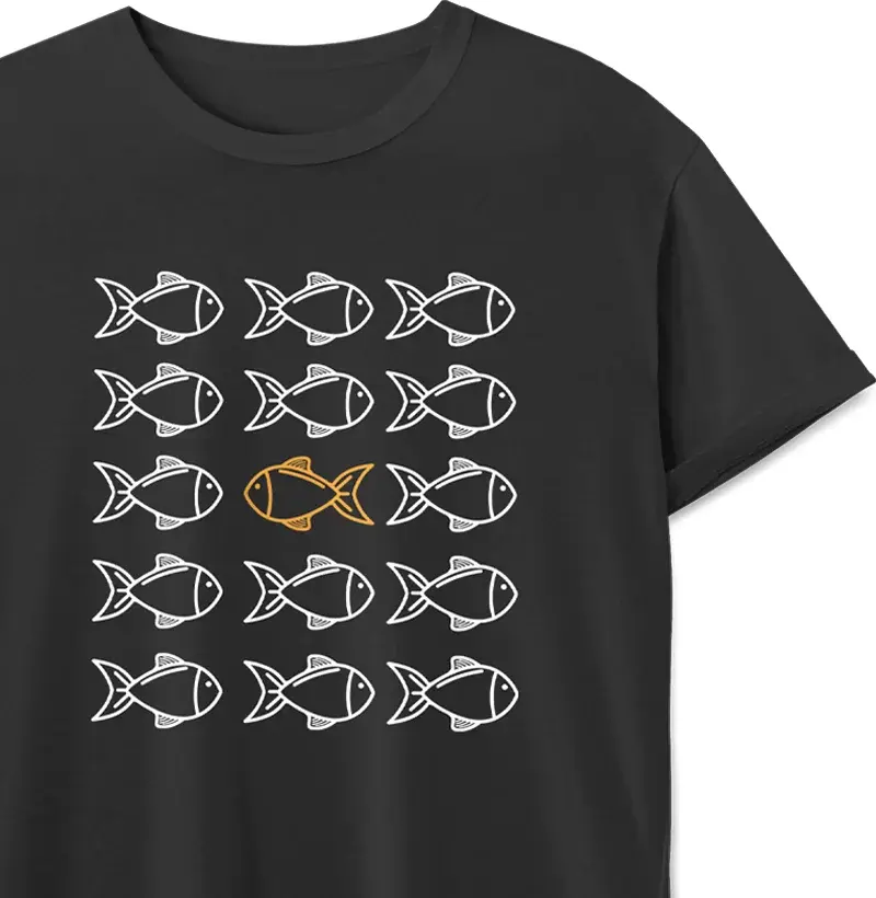 Peixes Nadar Contra Corrente