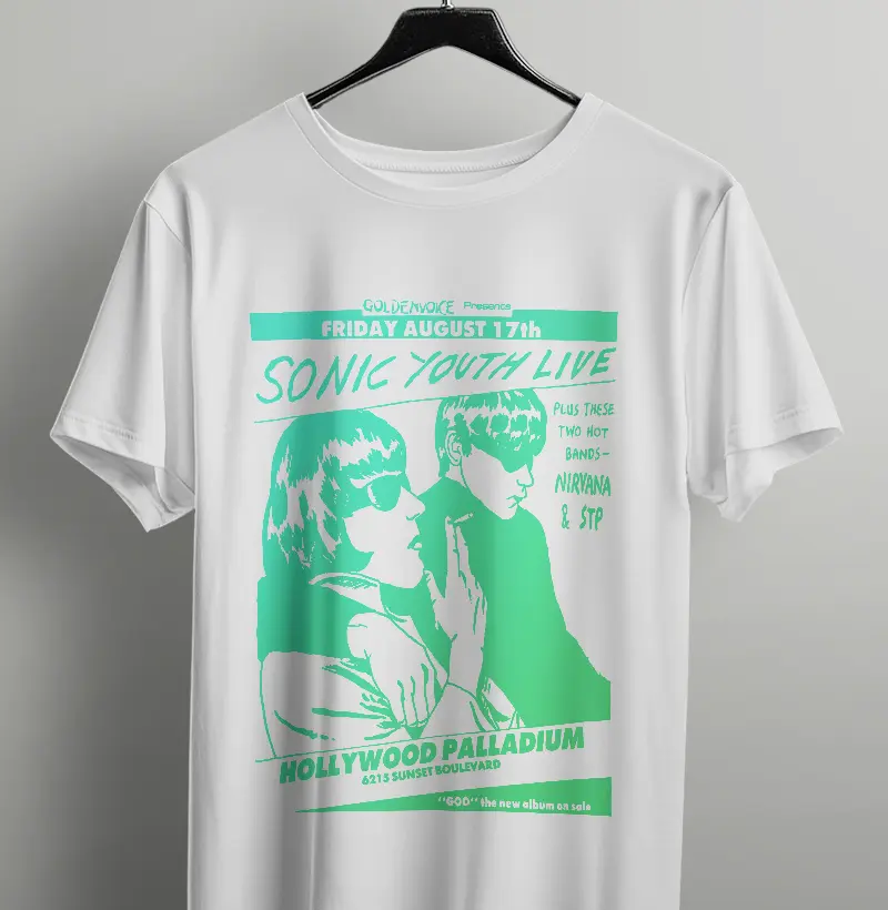 Camiseta És ahead of the curve Sonic Youth
