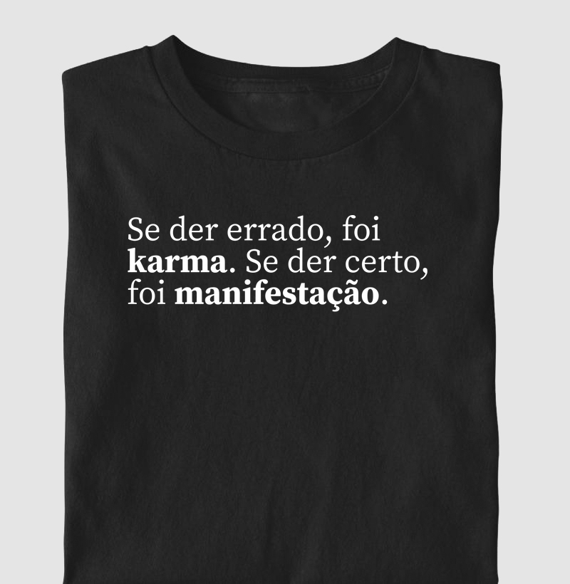 Karma ou Manifestação