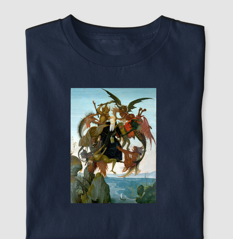 O Tormento de Santo Antão — Michelangelo, 1487
