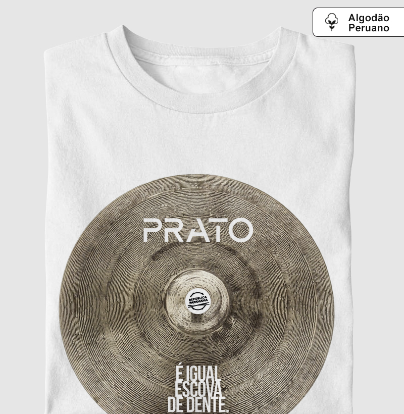 Prato é igual escova de dente (preta)