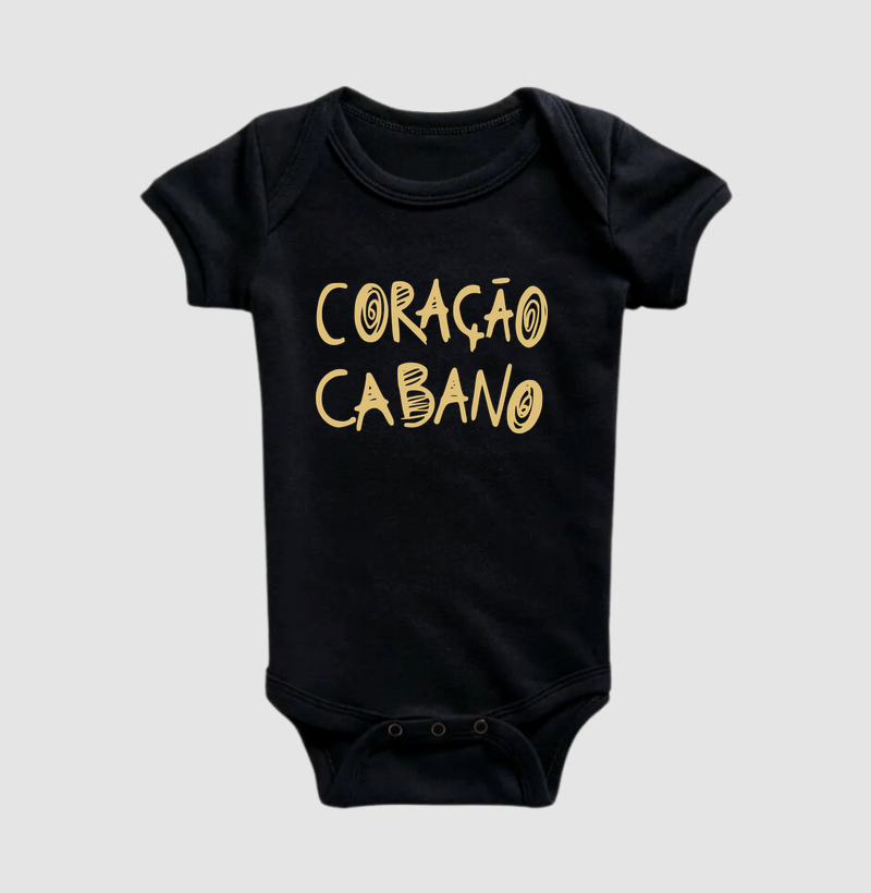Estampa "Coração Cabano"