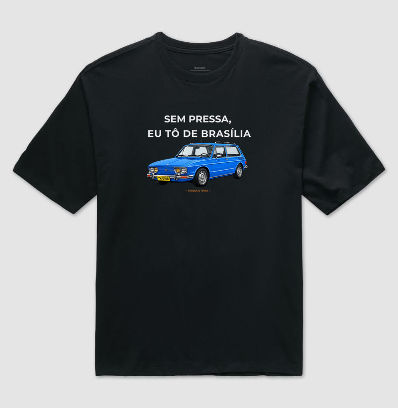 Sem pressa, eu tô de Brasília - Azul
