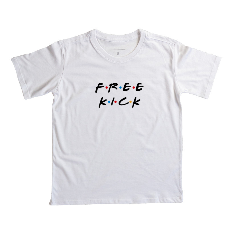 CAMISETA INFANTIL FREE KICK AMIGOS