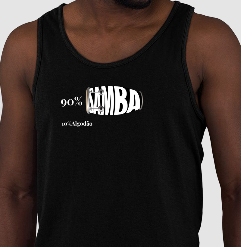 90% samba 10% algodão