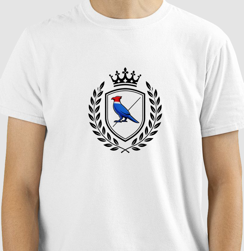 Essa estampa tem um ar nobre e sofisticado, perfeita para quem busca transmitir elegância, exclusividade e força de identidade. - Camiseta