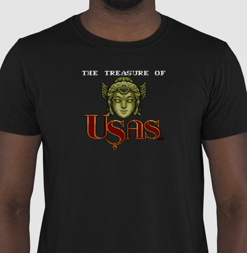 Camiseta MSX The Treasure of the Usas | The RetroTech Store