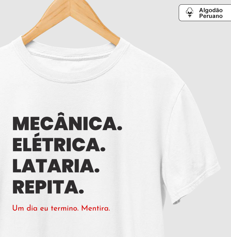 MECÂNICA.  ELÉTRICA. LATARIA. REPITA.