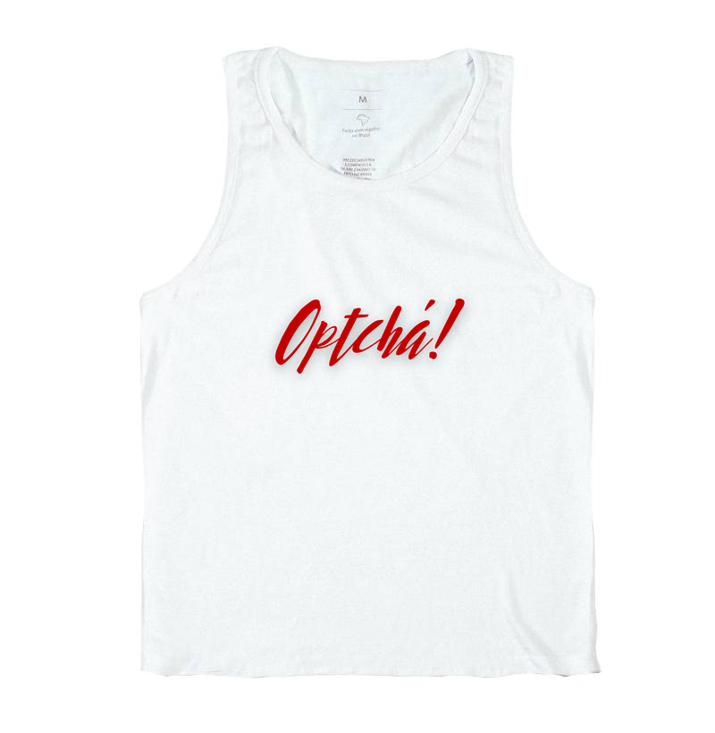 Cigano - Saudação - Vermelho - Camiseta regata cores