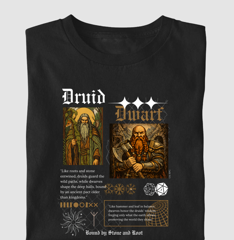 Druid and Dwarf