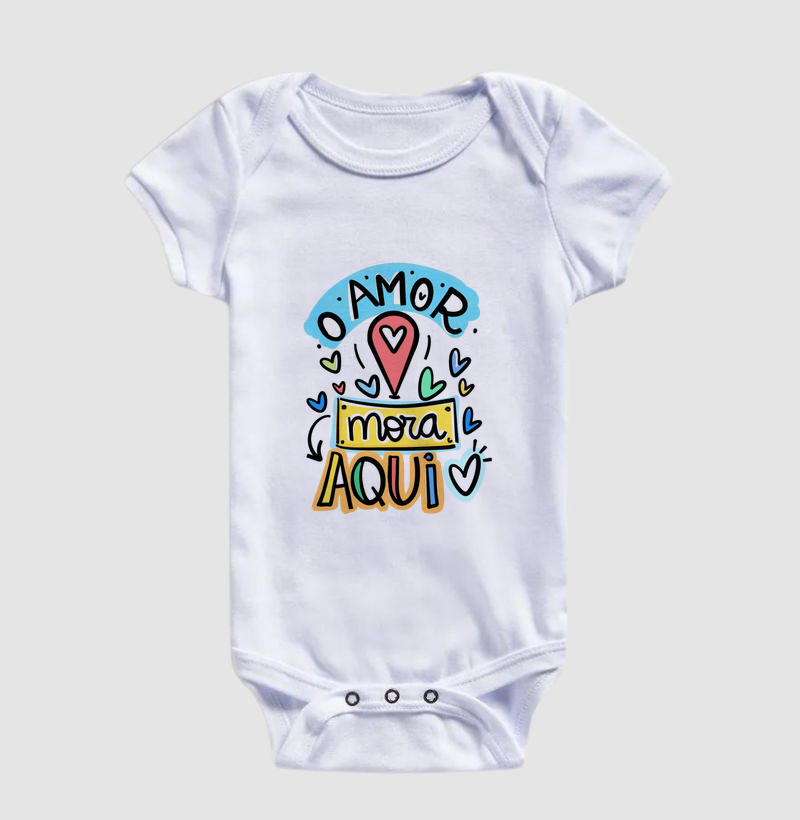 O amor mora aqui (Azul)