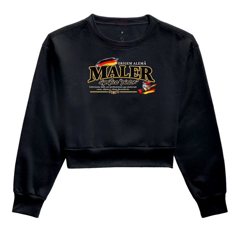 Maler  - Cropped Moletom