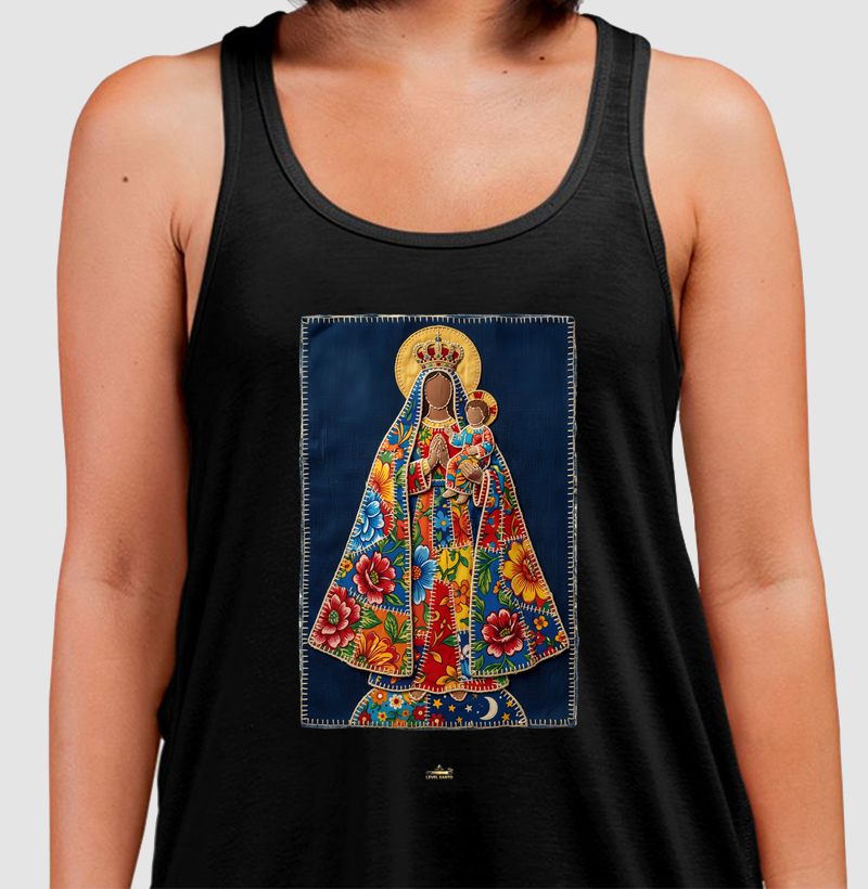 Colcha de retalhos Nossa Senhora