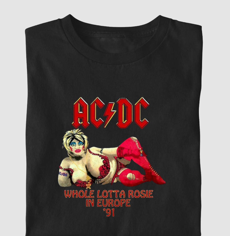 Camiseta ACDC Whole Lotta Rosie
