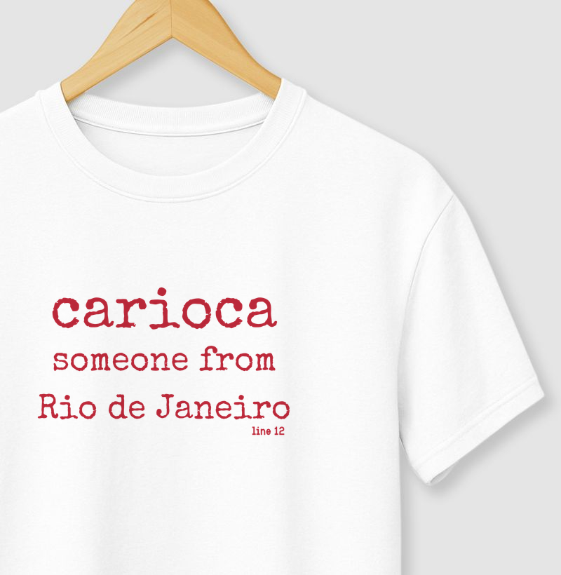 CARIOCA EM VERMELHO 