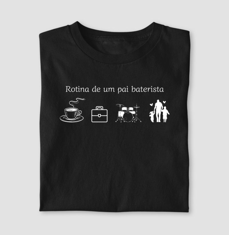 Rotina de um pai baterista